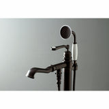 Royale KS7015RL Single-Handle 1-Hole Freestanding Tub Faucet with Hand Shower, Oil Rubbed Bronze