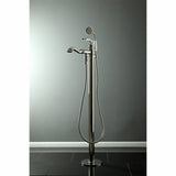 Royale KS7016RL Single-Handle 1-Hole Freestanding Tub Faucet with Hand Shower, Polished Nickel