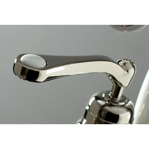 Royale KS7016RL Single-Handle 1-Hole Freestanding Tub Faucet with Hand Shower, Polished Nickel