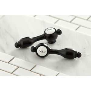 Tudor KS7020TAL Two-Handle 3-Hole Wall Mount Roman Tub Faucet, Matte Black