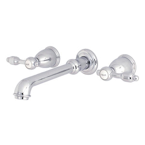 Tudor KS7021TAL Two-Handle 3-Hole Wall Mount Roman Tub Faucet, Polished Chrome
