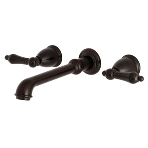 English Country KS7025AL Two-Handle 3-Hole Wall Mount Roman Tub Faucet, Oil Rubbed Bronze