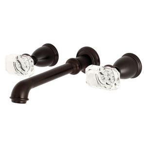 Krystal Onyx KS7025KRL Two-Handle 3-Hole Wall Mount Roman Tub Faucet, Oil Rubbed Bronze