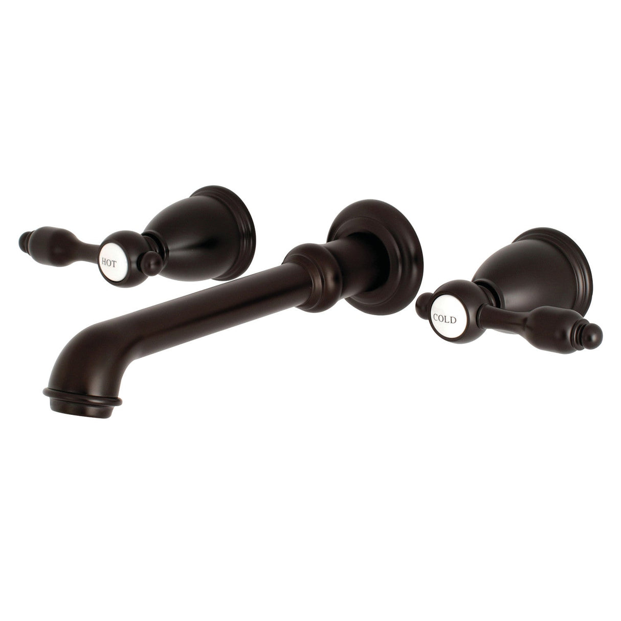 Tudor KS7025TAL Two-Handle 3-Hole Wall Mount Roman Tub Faucet, Oil Rubbed Bronze