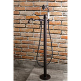 Kaiser KS7135DKL Single-Handle 1-Hole Freestanding Tub Faucet with Hand Shower, Oil Rubbed Bronze
