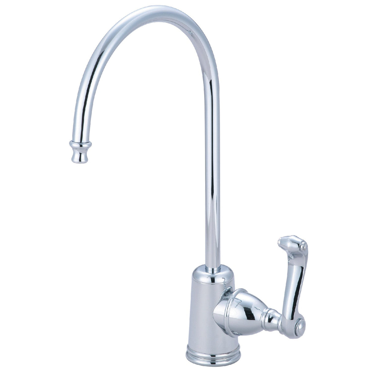 Royale KS7191FL Single-Handle 1-Hole Deck Mount Water Filtration Faucet, Polished Chrome