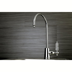 Georgian KS7191GL Single-Handle 1-Hole Deck Mount Water Filtration Faucet, Polished Chrome