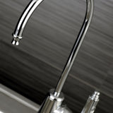 Georgian KS7191GL Single-Handle 1-Hole Deck Mount Water Filtration Faucet, Polished Chrome