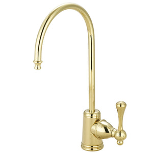Vintage KS7192BL Single-Handle 1-Hole Deck Mount Water Filtration Faucet, Polished Brass
