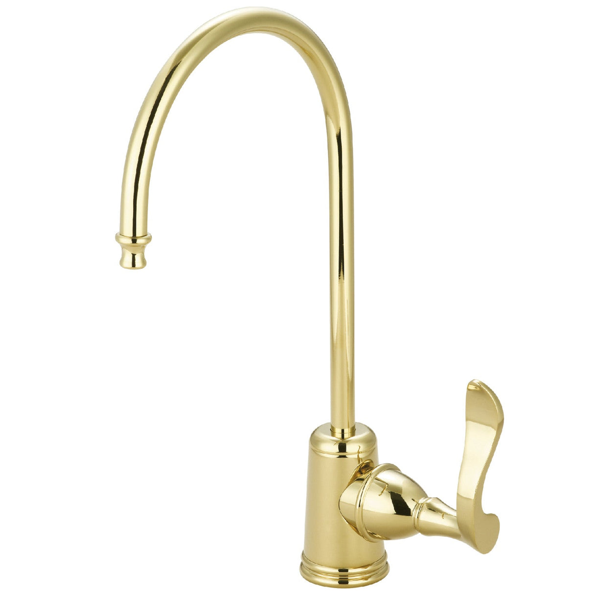 Century KS7192CFL Single-Handle 1-Hole Deck Mount Water Filtration Faucet, Polished Brass