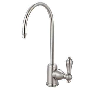 Restoration KS7198AL Single-Handle 1-Hole Deck Mount Water Filtration Faucet, Brushed Nickel