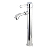 Paris KS7211DPL Single-Handle 1-Hole Deck Mount Vessel Faucet, Polished Chrome