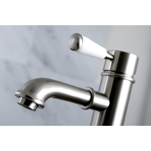 Paris KS7218DPL Single-Handle 1-Hole Deck Mount Vessel Faucet, Brushed Nickel