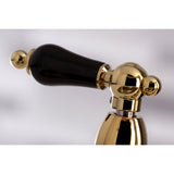 Duchess KS7272PKLBS Bridge Kitchen Faucet, Polished Brass