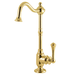 Vintage KS7392BL Single-Handle 1-Hole Deck Mount Water Filtration Faucet, Polished Brass