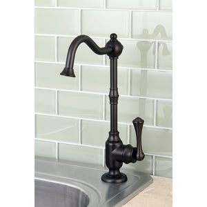 Vintage KS7395BL Single-Handle 1-Hole Deck Mount Water Filtration Faucet, Oil Rubbed Bronze