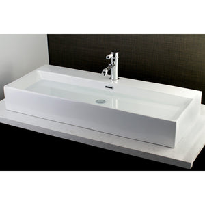 Paris KS7411DPL Single-Handle 1-Hole Deck Mount Bathroom Faucet with Brass Pop-Up, Polished Chrome