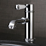 Paris KS7411DPL Single-Handle 1-Hole Deck Mount Bathroom Faucet with Brass Pop-Up, Polished Chrome