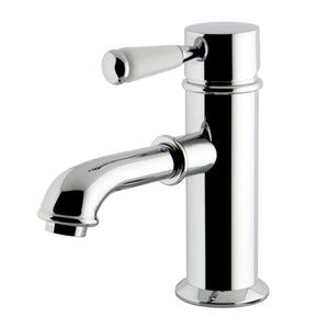 Paris KS7411DPL Single-Handle 1-Hole Deck Mount Bathroom Faucet with Brass Pop-Up, Polished Chrome