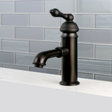 American Classic KS7415ACL Single-Handle 1-Hole Deck Mount Bathroom Faucet with Brass Pop-Up, Oil Rubbed Bronze
