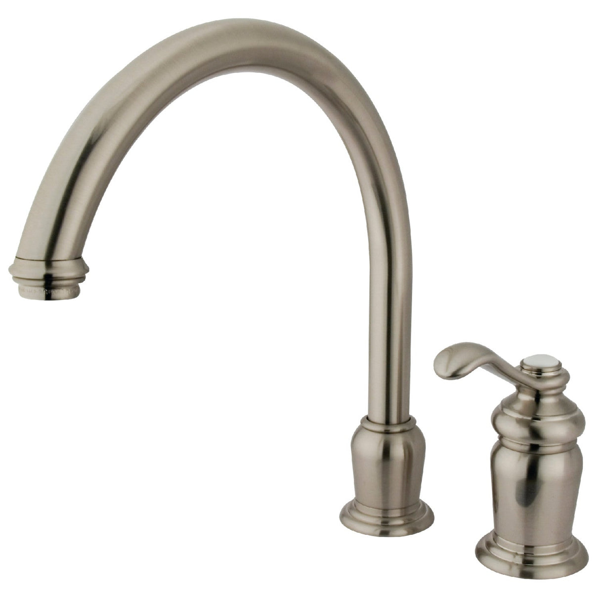 Templeton KS7828TLLS Single-Handle 2-Hole Deck Mount Widespread Kitchen Faucet, Brushed Nickel