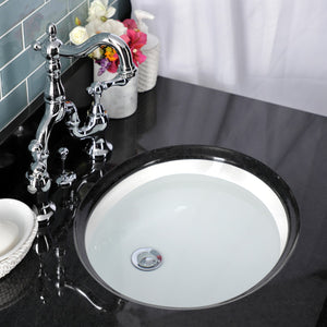 English Country KS7971AL Two-Handle 3-Hole Deck Mount Bridge Bathroom Faucet with Brass Pop-Up, Polished Chrome