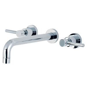 Concord KS8021DL Two-Handle 3-Hole Wall Mount Roman Tub Faucet, Polished Chrome