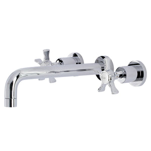 Hamilton KS8021NX Two-Handle 3-Hole Wall Mount Roman Tub Faucet, Polished Chrome