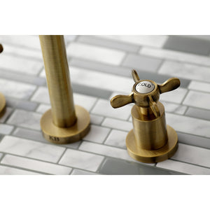 Essex KS8023BEX Two-Handle 3-Hole Wall Mount Roman Tub Faucet, Antique Brass
