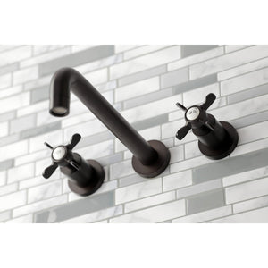 Essex KS8025BEX Two-Handle 3-Hole Wall Mount Roman Tub Faucet, Oil Rubbed Bronze