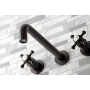 Metropolitan KS8025BX Two-Handle 3-Hole Wall Mount Roman Tub Faucet, Oil Rubbed Bronze