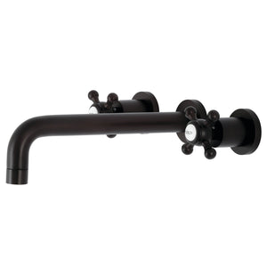 Metropolitan KS8025BX Two-Handle 3-Hole Wall Mount Roman Tub Faucet, Oil Rubbed Bronze