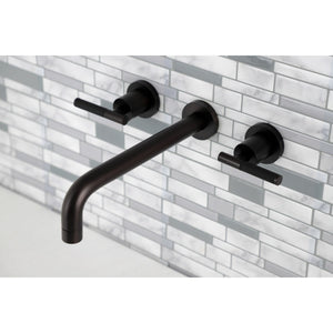 Kaiser KS8025CKL Two-Handle 3-Hole Wall Mount Roman Tub Faucet, Oil Rubbed Bronze