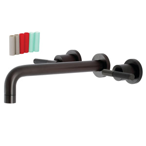 Kaiser KS8025CKL Two-Handle 3-Hole Wall Mount Roman Tub Faucet, Oil Rubbed Bronze