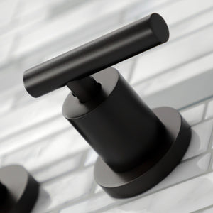 Manhattan KS8025CML Two-Handle 3-Hole Wall Mount Roman Tub Faucet, Oil Rubbed Bronze