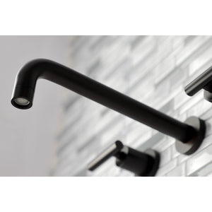 Manhattan KS8025CML Two-Handle 3-Hole Wall Mount Roman Tub Faucet, Oil Rubbed Bronze