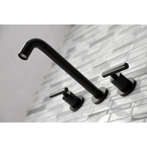 Manhattan KS8025CML Two-Handle 3-Hole Wall Mount Roman Tub Faucet, Oil Rubbed Bronze