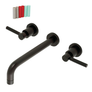 Kaiser KS8025DKL Two-Handle 3-Hole Wall Mount Roman Tub Faucet, Oil Rubbed Bronze