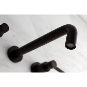 Concord KS8025DL Two-Handle 3-Hole Wall Mount Roman Tub Faucet, Oil Rubbed Bronze
