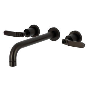 Whitaker KS8025KL Two-Handle 3-Hole Wall Mount Roman Tub Faucet, Oil Rubbed Bronze