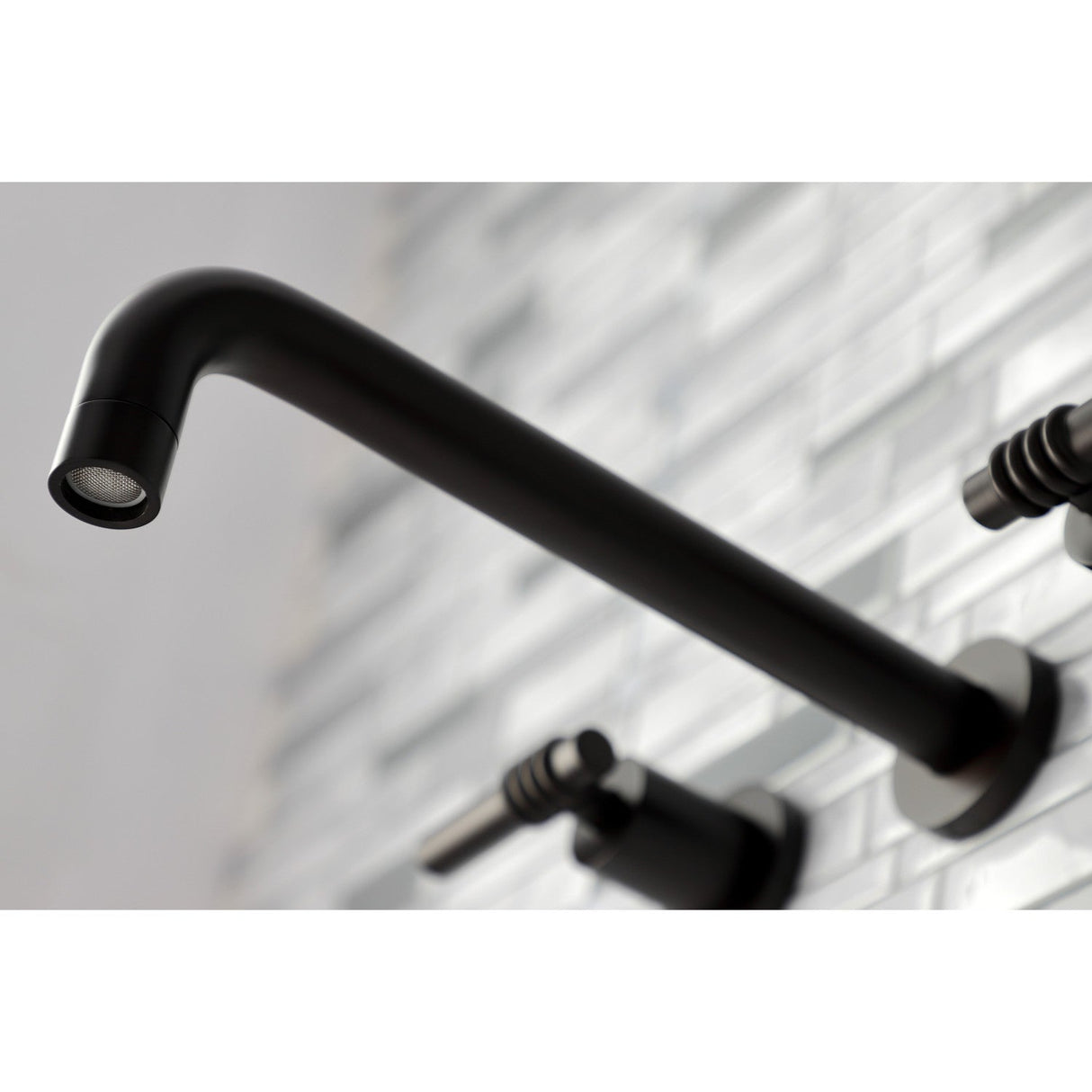 Milano KS8025ML Two-Handle 3-Hole Wall Mount Roman Tub Faucet, Oil Rubbed Bronze