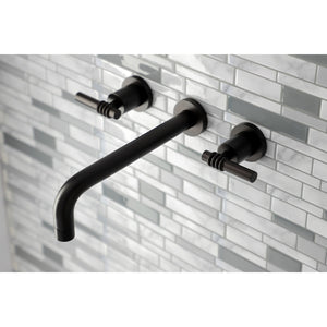 Milano KS8025ML Two-Handle 3-Hole Wall Mount Roman Tub Faucet, Oil Rubbed Bronze