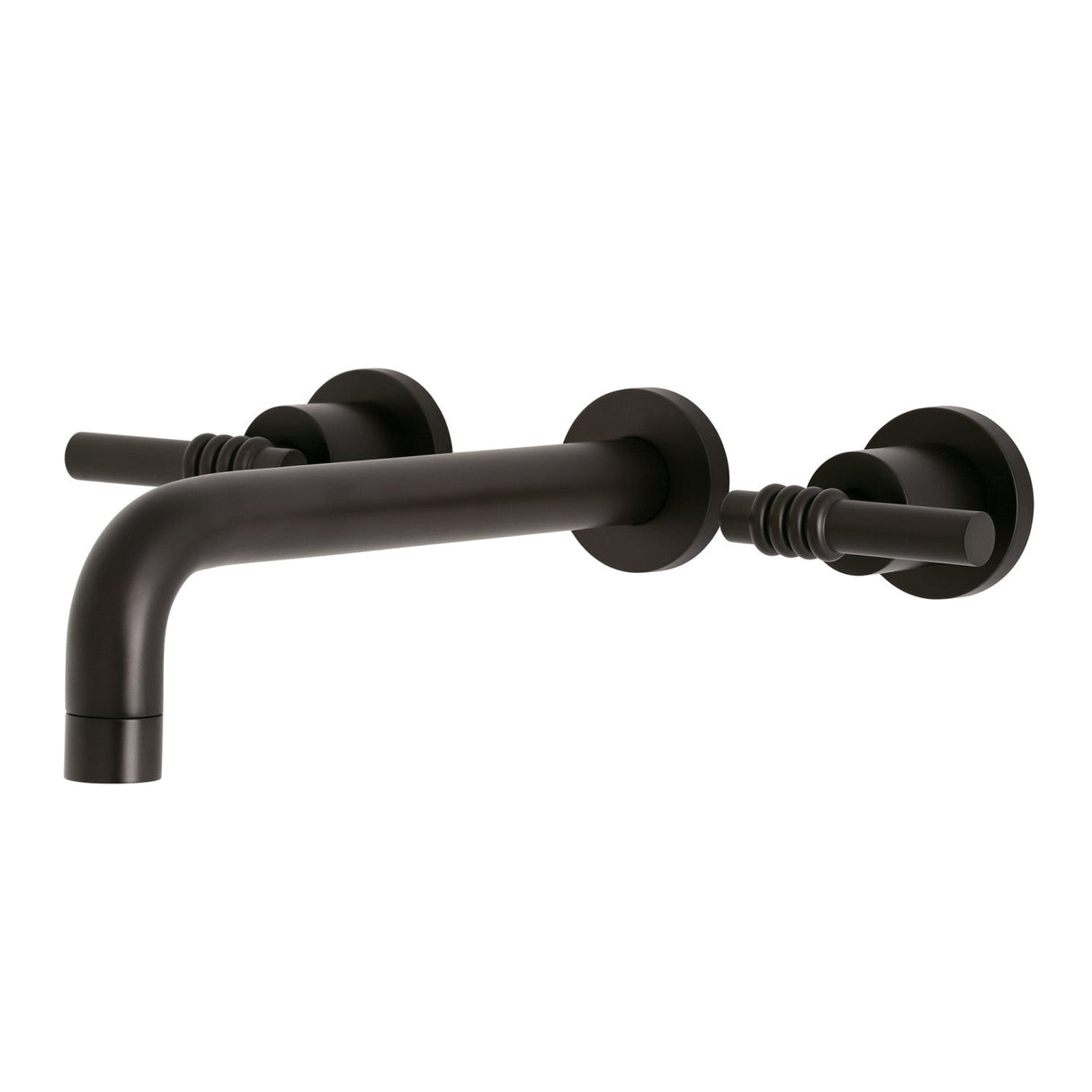 Milano KS8025ML Two-Handle 3-Hole Wall Mount Roman Tub Faucet, Oil Rubbed Bronze