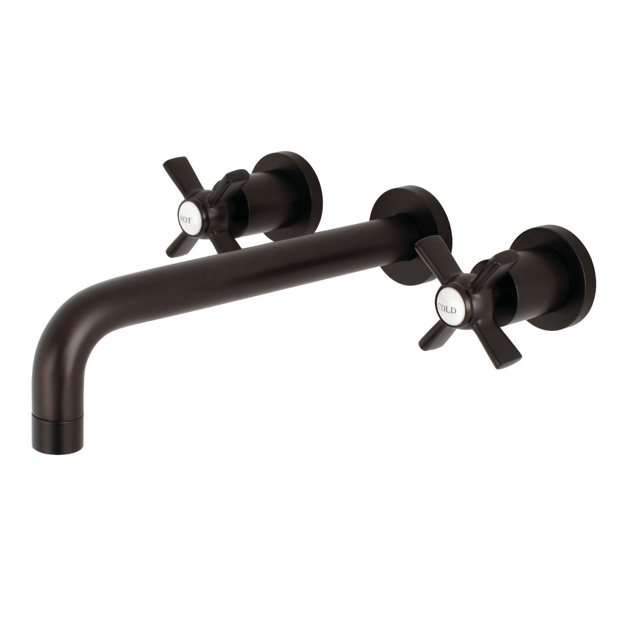 Millennium KS8025ZX Two-Handle 3-Hole Wall Mount Roman Tub Faucet, Oil Rubbed Bronze