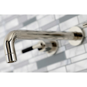 Kaiser KS8026CKL Two-Handle 3-Hole Wall Mount Roman Tub Faucet, Polished Nickel