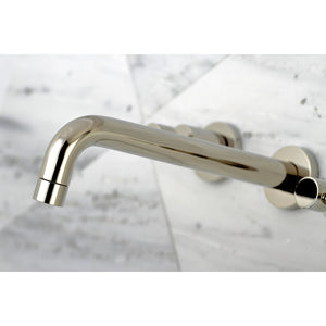 Kaiser KS8026DKL Two-Handle 3-Hole Wall Mount Roman Tub Faucet, Polished Nickel