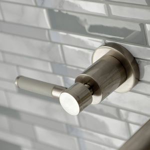 Kaiser KS8028DKL Two-Handle 3-Hole Wall Mount Roman Tub Faucet, Brushed Nickel