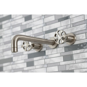 Belknap KS8028RX Two-Handle 3-Hole Wall Mount Roman Tub Faucet, Brushed Nickel