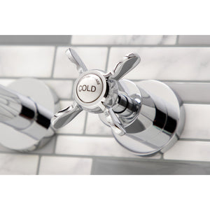 Essex KS8041BEX Two-Handle 3-Hole Wall Mount Roman Tub Faucet, Polished Chrome