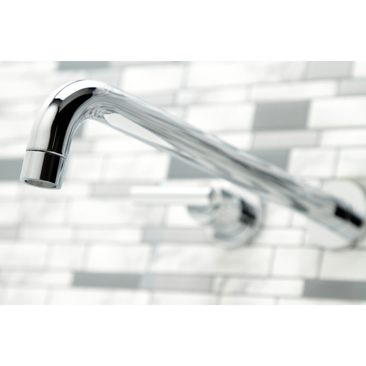 Manhattan KS8041CML Two-Handle 3-Hole Wall Mount Roman Tub Faucet, Polished Chrome